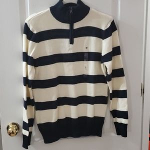 Hilfiger Boys Half Zip  Sweater 16/18